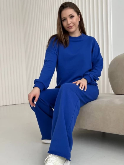 Свитшот женский оверсайз 210-3Д трехнитка