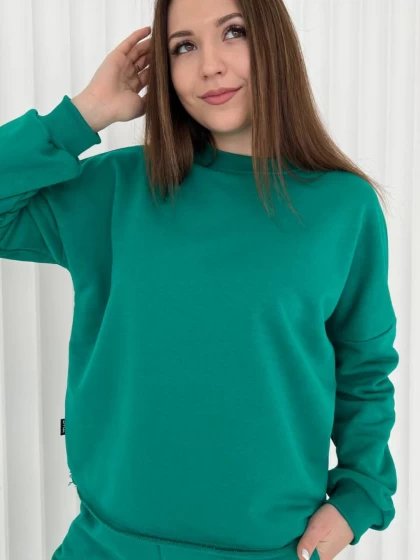 Свитшот женский оверсайз 210-3Д трехнитка