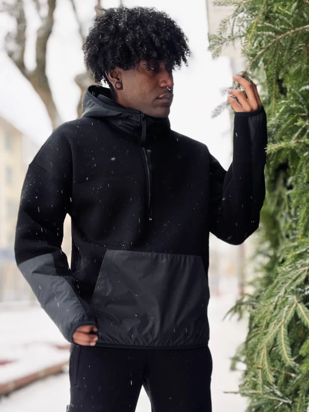 Худи на замке мужское 267-3Н трехнитка с начесом