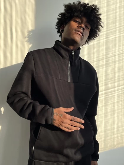 Толстовка мужская 268-3Н трехнитка с начесом