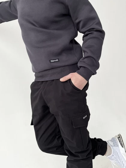 Джемпер мужской 35-3Н (Свитшот) трехнитка с начесом