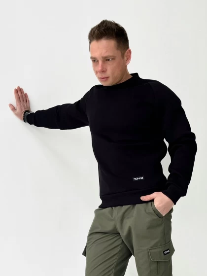 Джемпер мужской 35-3Н (Свитшот) трехнитка с начесом