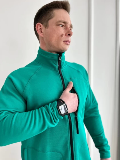 Толстовка мужская 196-3Д трехнитка