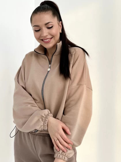 Толстовка женская 272-3Д трехнитка