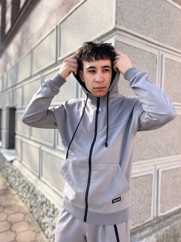 Худи мужское 204-2ФТ двухнитка