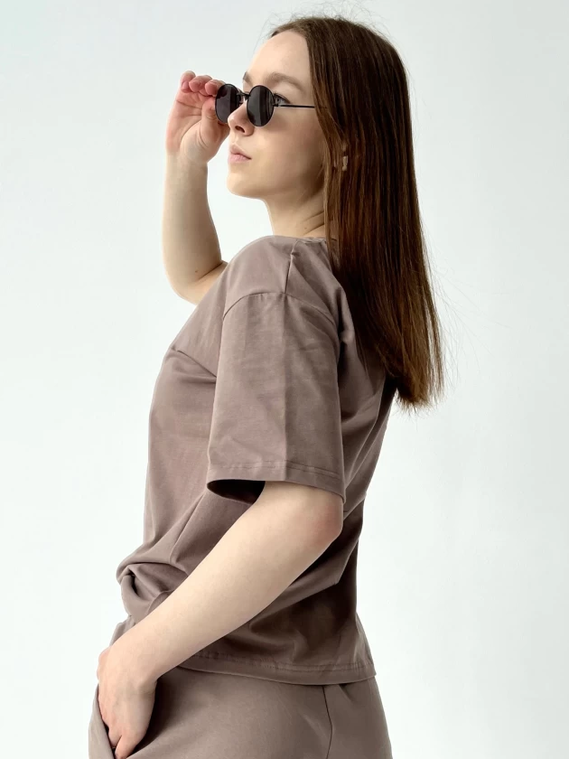 Футболка женская 217-1ФТ двухнитка