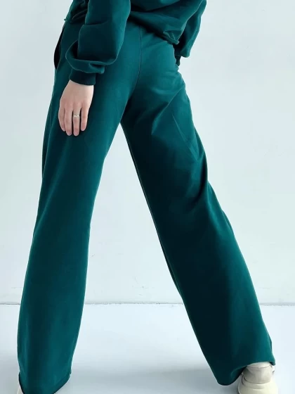 Брюки женские 229-1Б двухнитка с бархатным эффектом