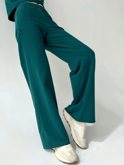 Брюки женские 229-1Б двухнитка с бархатным эффектом