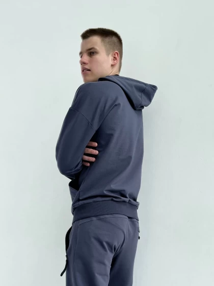Худи мужское 204-2ФТ двухнитка