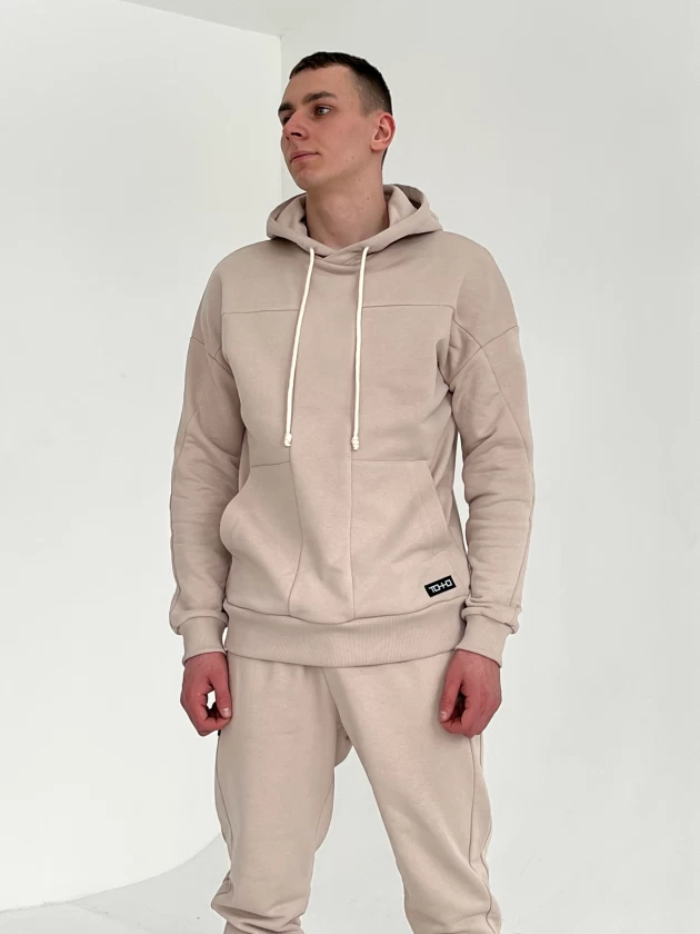 Худи мужское 54-3Д трехнитка