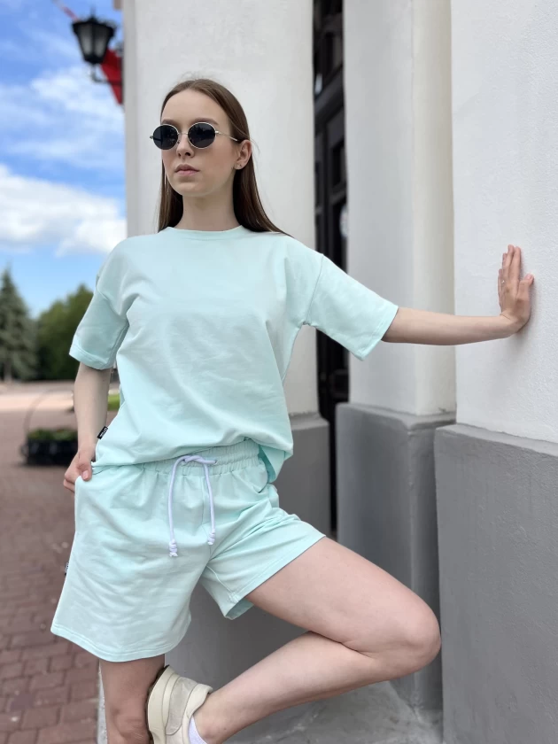 Костюм 217-1Б 218-1Б двухнитка с бархатным...