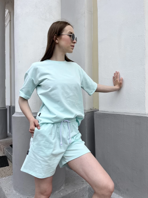 Костюм 217-1Б 218-1Б двухнитка с бархатным...