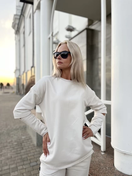 Костюм 286-3Б 229-3Б трехнитка с бархатным эффектом