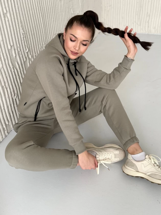 Брюки женские 199-3Н трехнитка с начесом