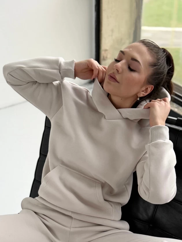 Худи женское 276-3НБ 3-х нитка, начес,...