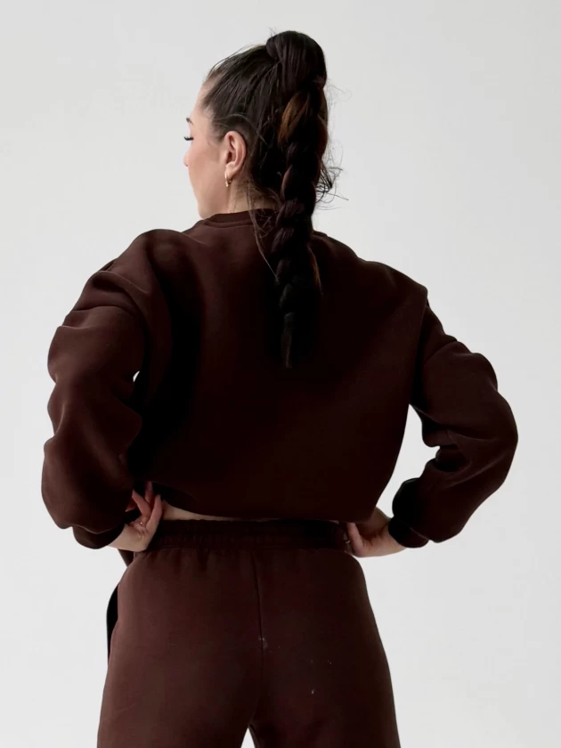 Свитшот женский оверсайз 210-3НБ 3-х нитка,...