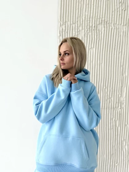 Костюм 199-3НБ 191-3НБ 3-х нитка, начес, бархатный эффект