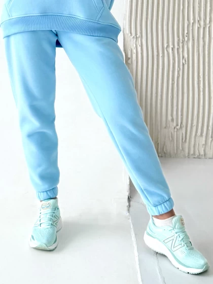 Брюки женские 199-3НБ 3-х нитка, начес, бархатный эффект