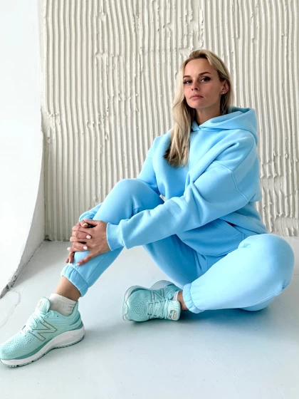 Брюки женские 199-3НБ 3-х нитка, начес, бархатный эффект