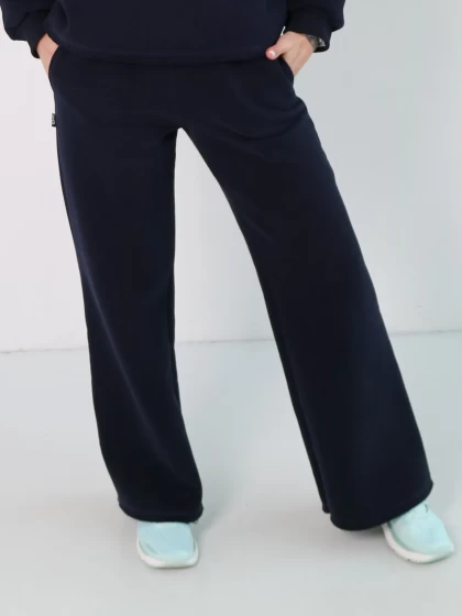 Брюки женские 229-3НБ 3-х нитка, начес, бархатный эффект