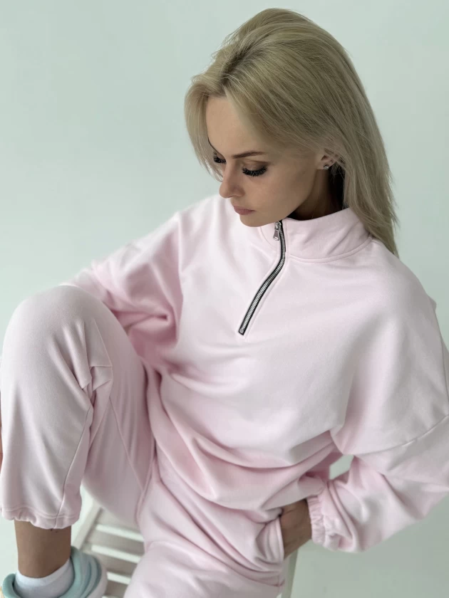 Костюм 295-3Б 269-3Б трехнитка с бархатным...