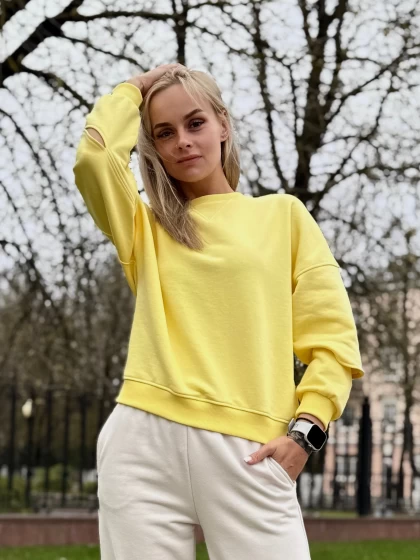 Свитшот женский 289-3Д 3х нитка