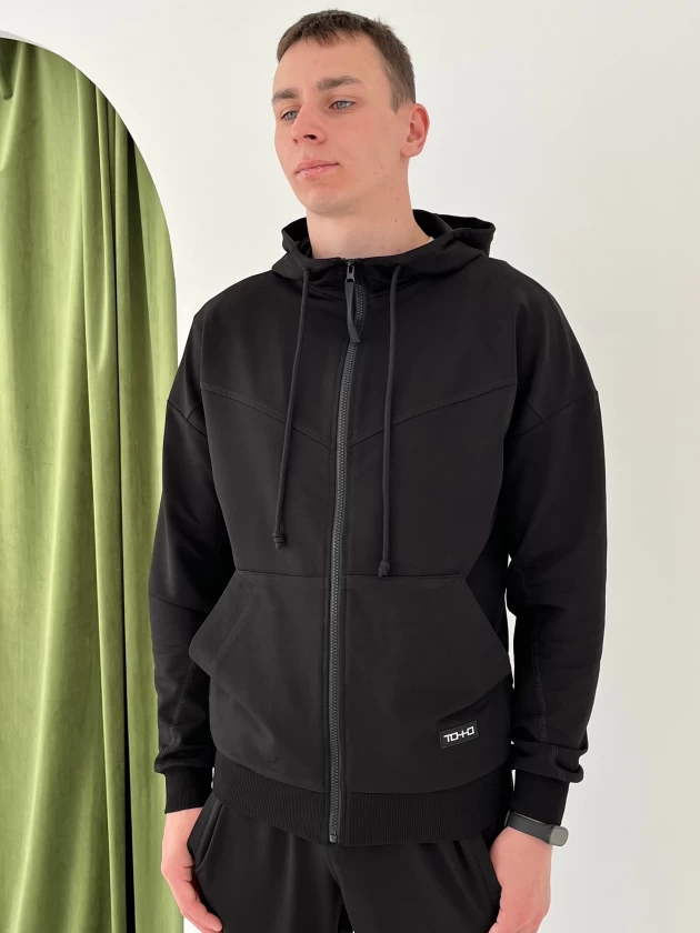 Худи мужское 204-2ФТ двухнитка