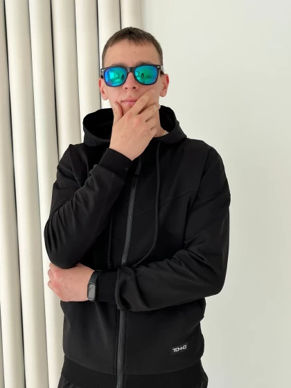 Худи мужское 204-2ФТ двухнитка