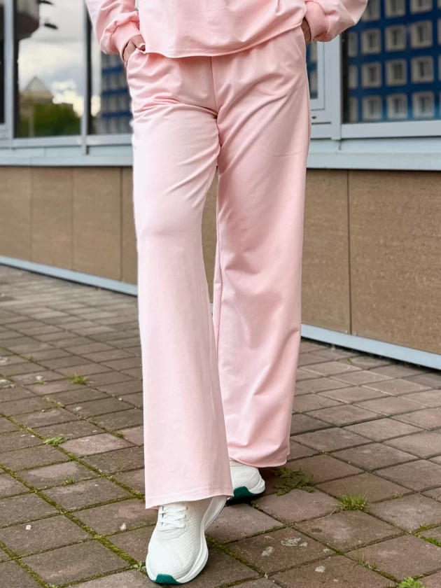 Брюки женские 229-1Б двухнитка с бархатным...