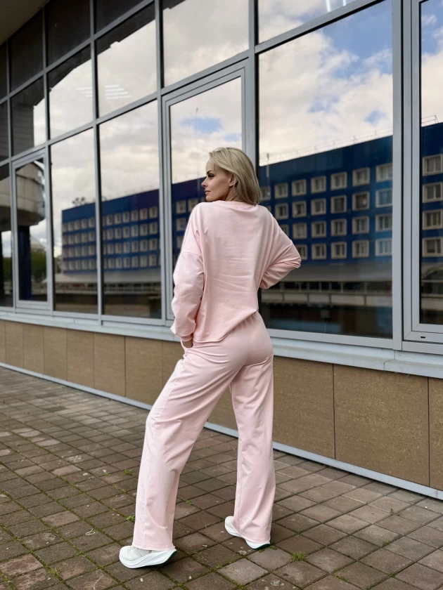 Костюм 229-1Б 210-1Б двухнитка с бархатным...