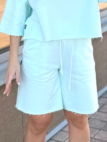 Шорты женские 310-3Б трехнитка с бархатным эффектом