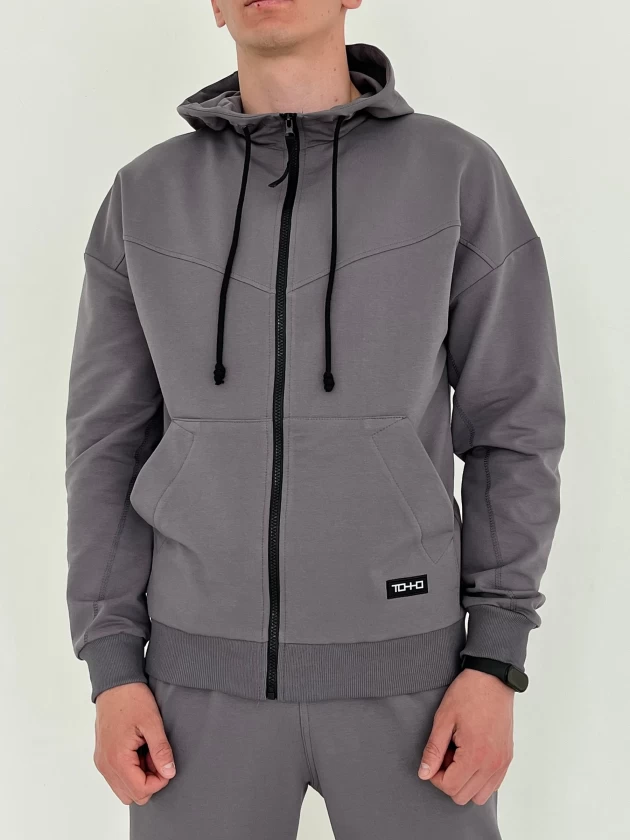 Худи мужское 204-2ФТ двухнитка