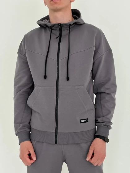 Худи мужское 204-2ФТ двухнитка