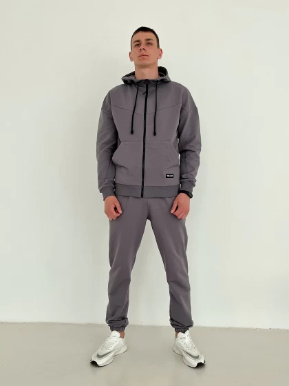 Худи мужское 204-2ФТ двухнитка