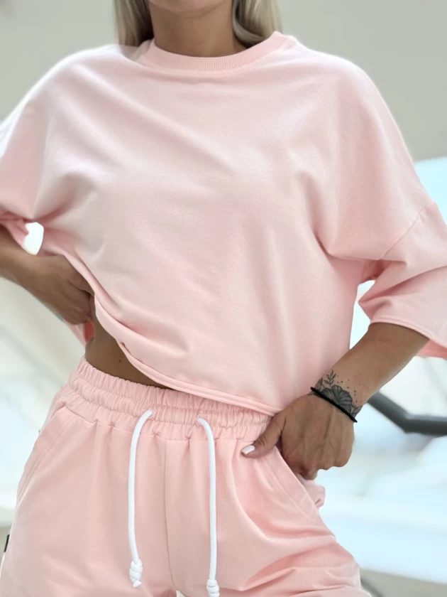 Костюм 309-1Б 310-1Б двухнитка с бархатным...