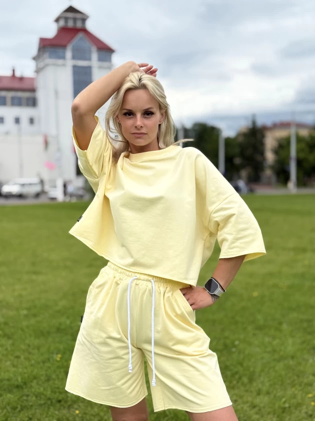 Костюм 309-1Б 310-1Б двухнитка с бархатным...