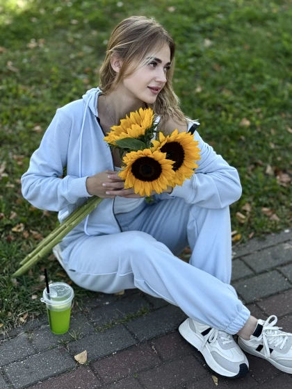 Костюм 278-3ДБ 269-3Б трехнитка с бархатным эффектом