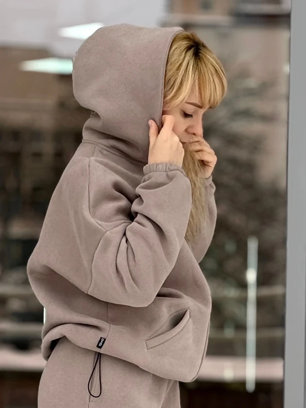 Худи женское 324-3НБ 3-х нитка, начес,...