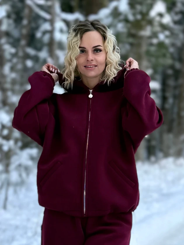 Худи женское 324-3НБ 3-х нитка, начес,...