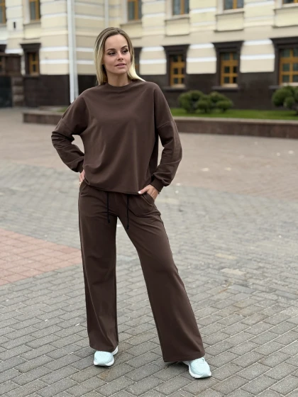 Костюм 6.Ж-229(1Б) 2.Ж-210(1Б) двухнитка с бархатным эффектом