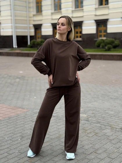 Костюм 6.Ж-229(1Б) 2.Ж-210(1Б) двухнитка с бархатным эффектом