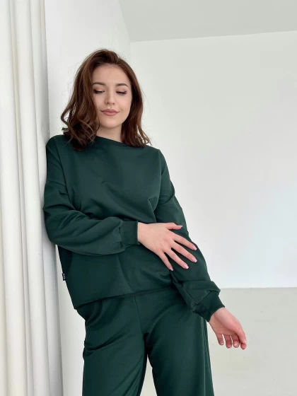 Свитшот женский оверсайз 210-2ФТ двухнитка