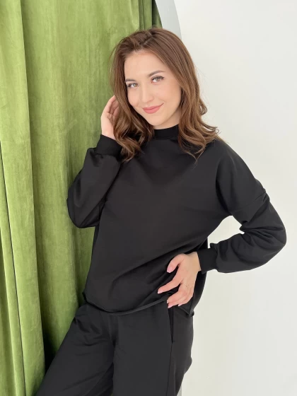 Свитшот женский оверсайз 210-2ФТ двухнитка