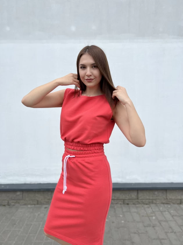 Топ женский 252-3Д трехнитка