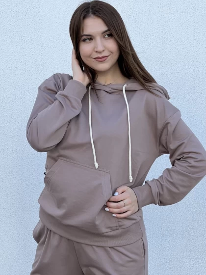Худи женское 3.Ж-180(2ФТ) двухнитка