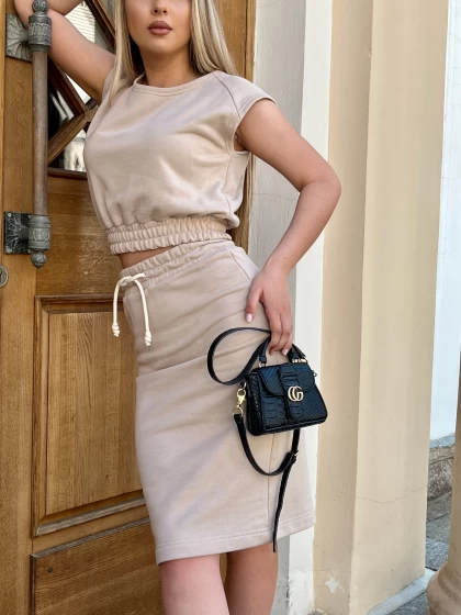 Юбка женская 253-3Д трехнитка