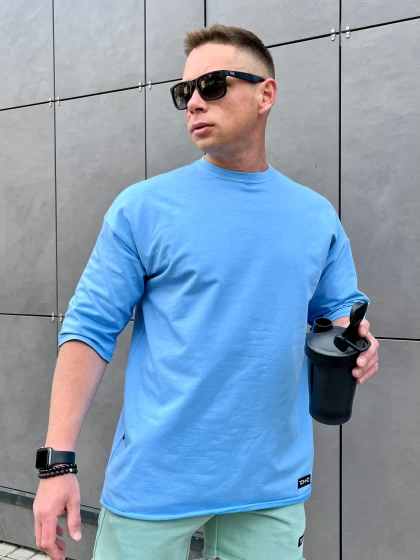 Футболка мужская оверсайз 173-1ФТ двухнитка