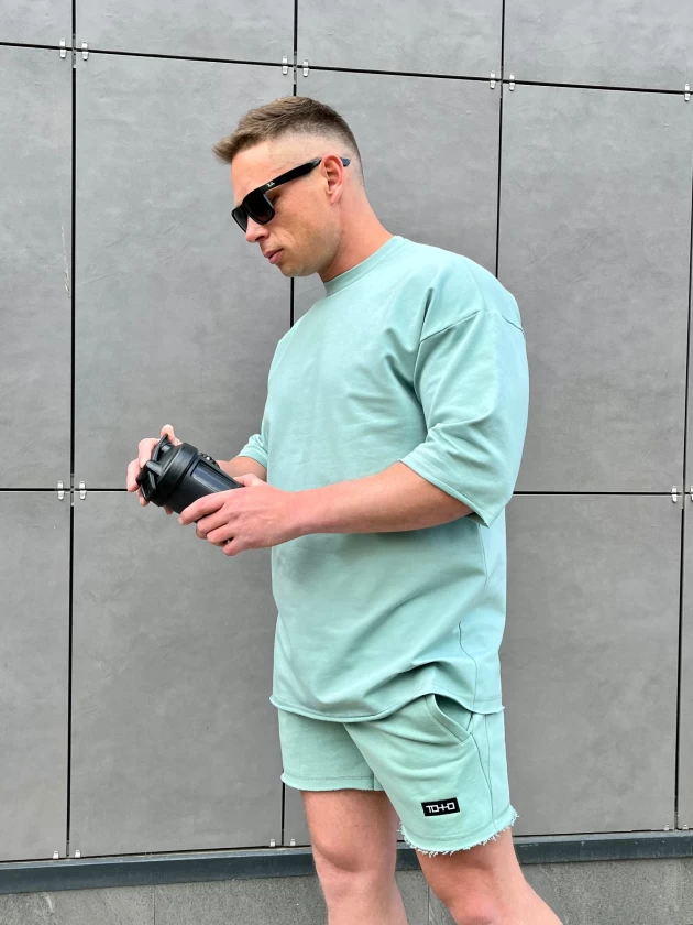 Футболка мужская оверсайз 173-1ФТ двухнитка