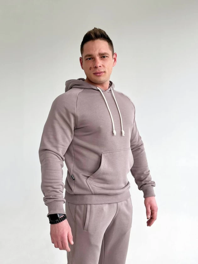 Худи мужское 125-3Д трехнитка