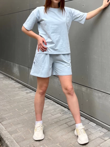 Шорты женские 7.Ж-218(1ФТ) двухнитка